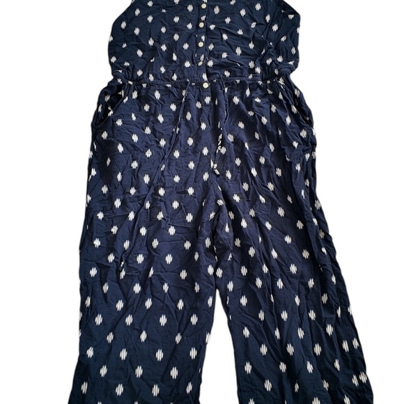 Stylish Navy Loft Women’s Jumpsuit w/ beautiful design Minimalist Lagonlook Chic - Picture 3 of 8